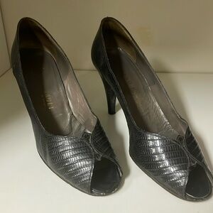 Bruno Magli brown leather shoes, size 7